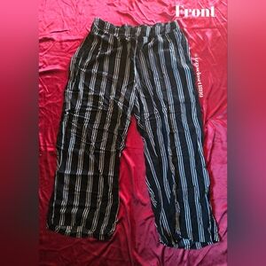 Torrid Striped Pants in purple & black